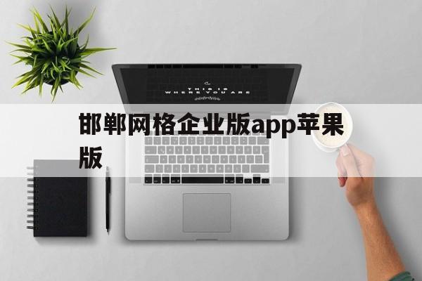 邯郸网格企业版app苹果版的简单介绍-第3张图片-有道翻译官网